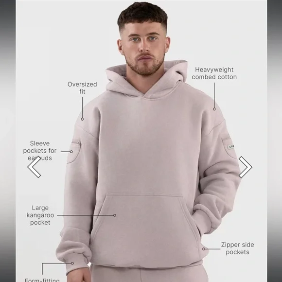 Comfrt Travel Essentials Viral Weighted Hoodie - Picture 3 of 7